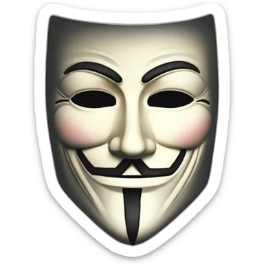 v for vendetta sticker