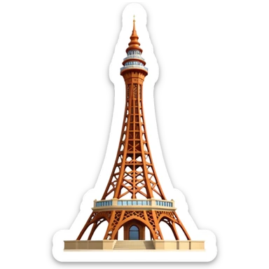 Blackpool Tower sticker