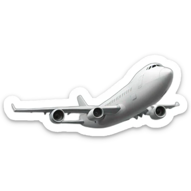 Plane heading towards twin towers sticker