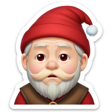 sneezy dwarf snow white sticker