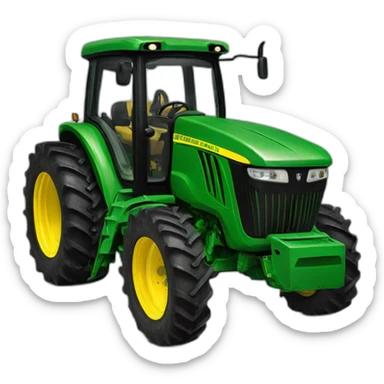 john deere tractor sticker