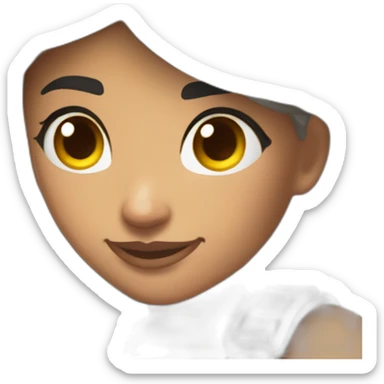 émojie shelly avec la peau en argent massif sur brawl stars sticker