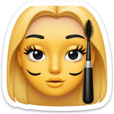Mascara sticker