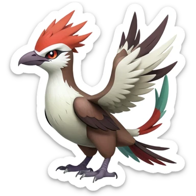 Silvally-Noivern-Pidgey-hybrid (full body) sticker