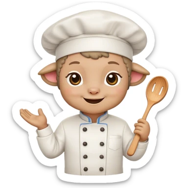 lamb as a cook sticker