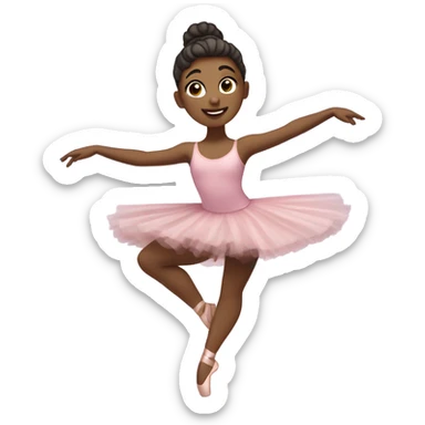 Ella doing ballet  sticker
