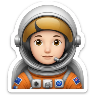 an-astronaut no hat wear sticker