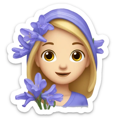 Bluebell sticker