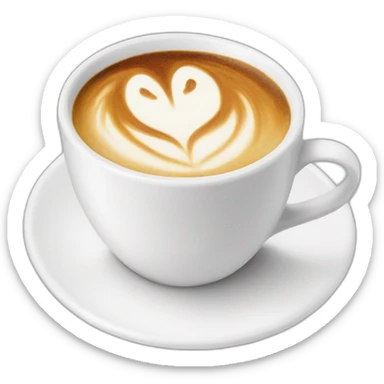 Dior cappuccino cup sticker