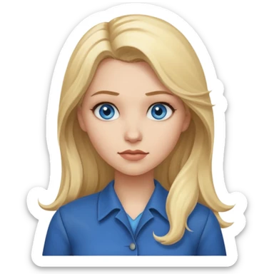 Lucy from Fallout TV show sticker