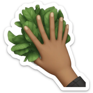 hand to face oh my god sticker