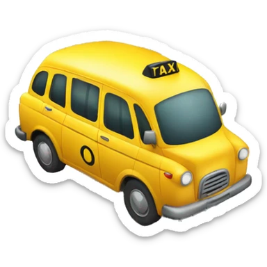 taxi sticker