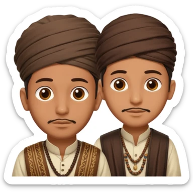i want to Create the Yemeni emojis traditional Yemen men clothes in all styles sticker