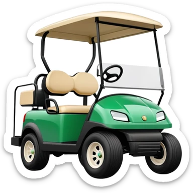 Club car golf cart sticker