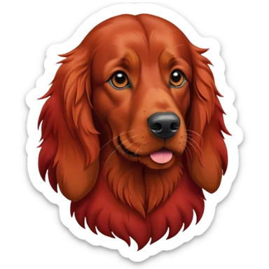 Irish setter sticker