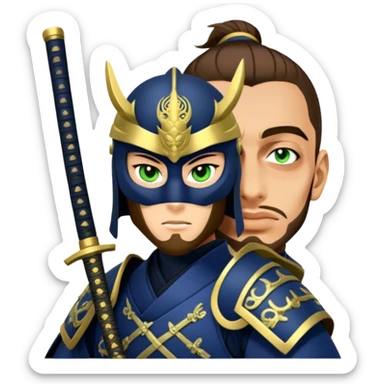 Samurai Strategist sticker