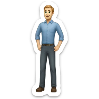 Mark greene from arpin international standing sticker