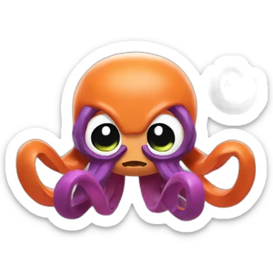 Octoling Splatoon sticker