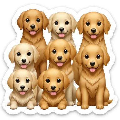 Dog on dog on dog on dog with light black spot on about sticker