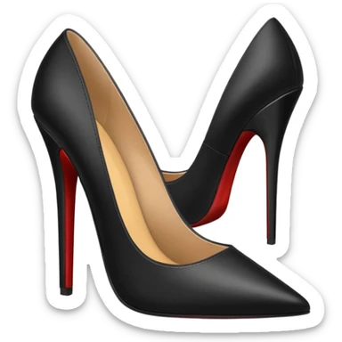 High heels sticker