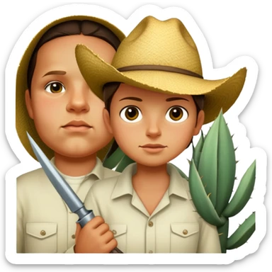 Agave Harvester sticker