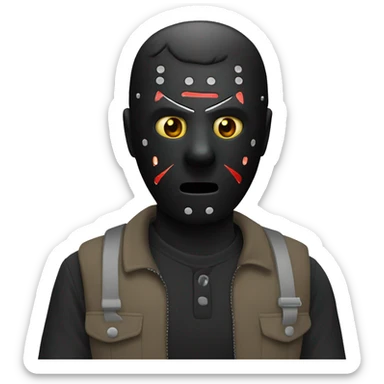 Friday the 13th sticker