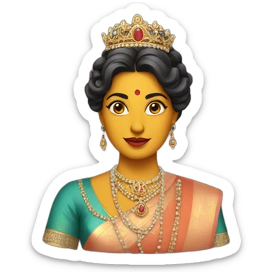 Empress of India sticker