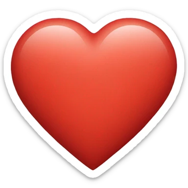 Love heart sticker