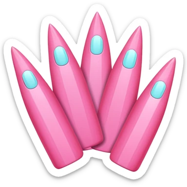 artificial nails sticker