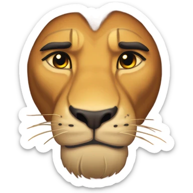 Lion King Scar sticker