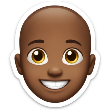 new born baby with cute smile sticker