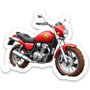 Rouling moto cross sticker