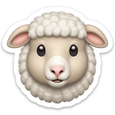 Sheep triste, feliz  sticker