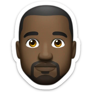 Kanye West with the flag of Liberal Demokrat Parti sticker