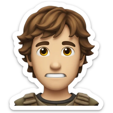 Hiccup Horrendous Haddock sticker