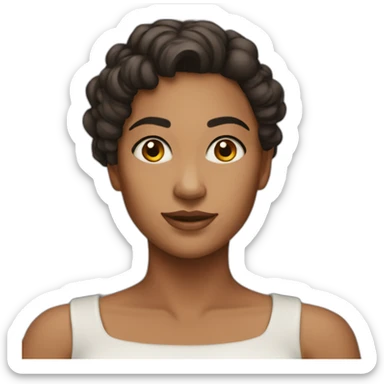 beautiful women named asta sticker