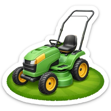 Lawncare emoji sticker
