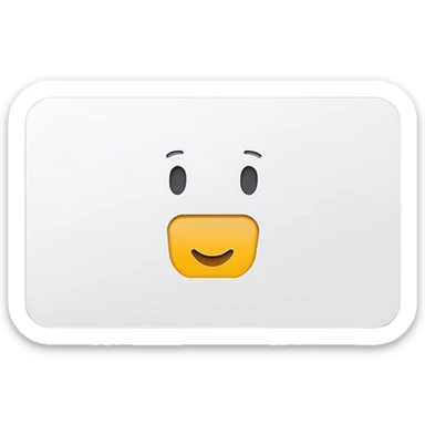 gift card white sticker