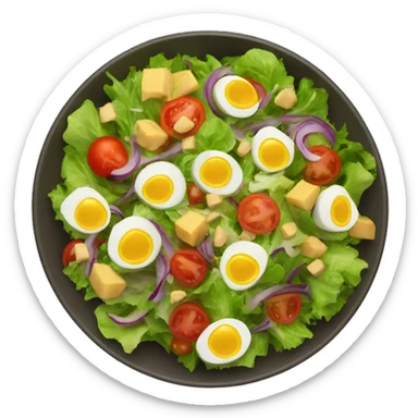 Salad sticker