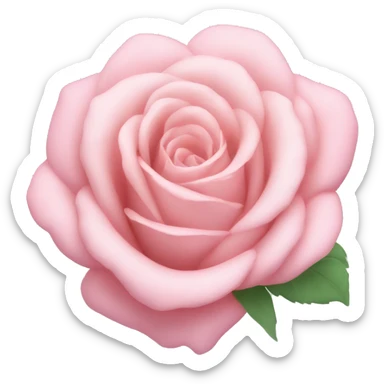 Cœur pastel rose sticker