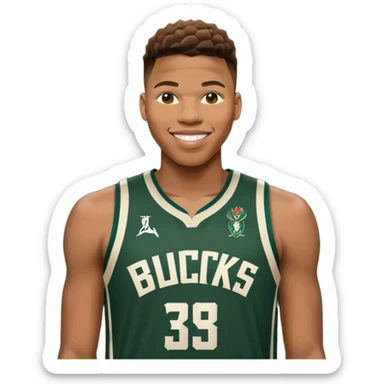 giannis antetokounmpo Bucks sticker