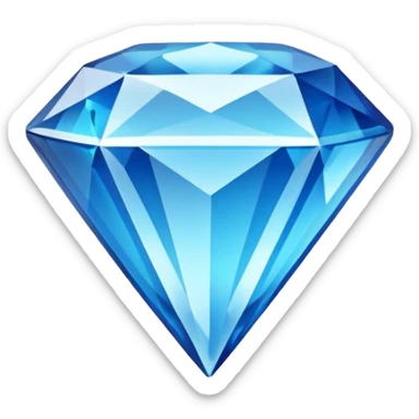 diamond video play button sticker