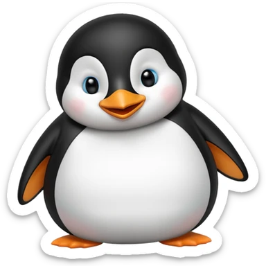 linux tux sticker