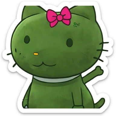 Hello kitty laughing emoji  sticker