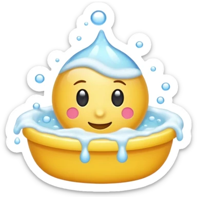 emoji for wash sticker