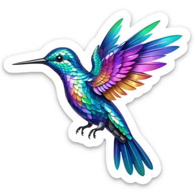 Colibri sticker