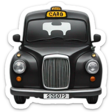 London cab sticker