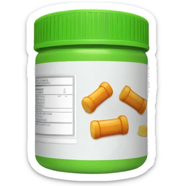 Gym Dietary Supplement  sticker