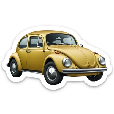 Bettle volkswagen  sticker