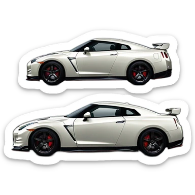 Nissan gtr34 sticker